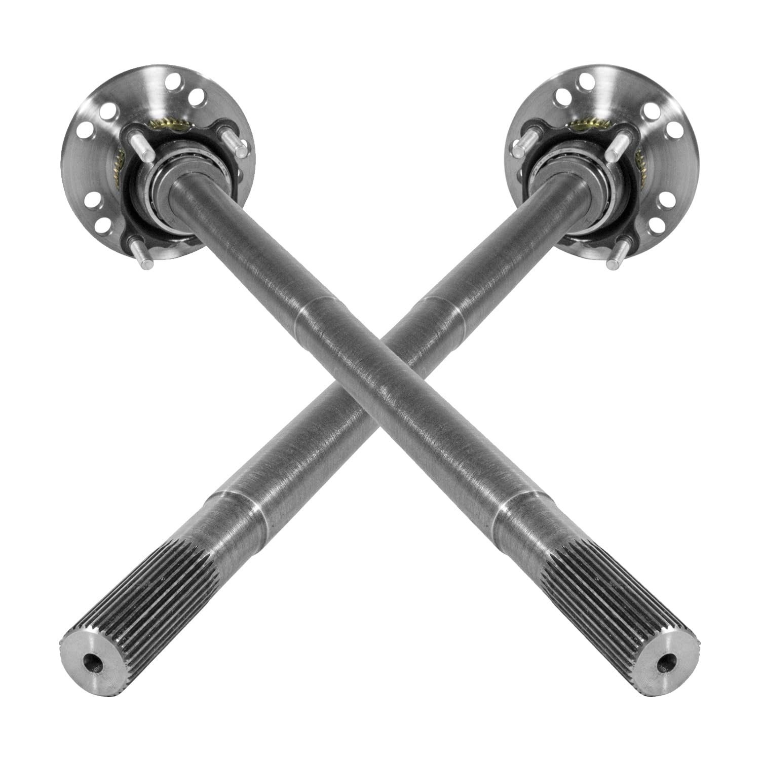 Yukon Stage 4 Re-Gear Kit w/Diff Covers for Jeep Dana 30/44, 4340 Chromoly Fr/Rr Axles, 4.11 Ratio, 24/28 Spline, Compatible with Jeep JL Non-Rubicon, YGK077STG4