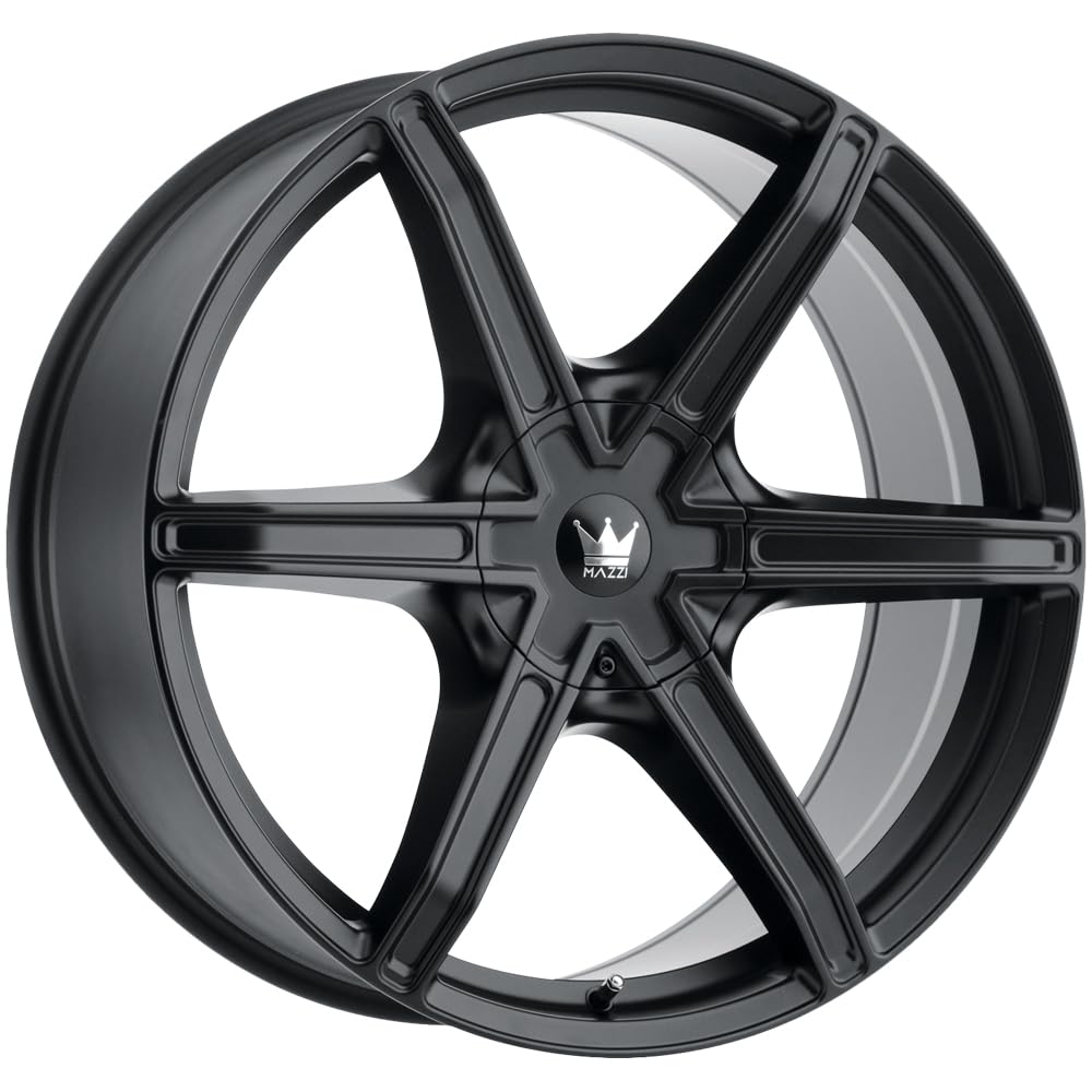 Mazzi 371-8890MB Wheels Stilts 371 Matte Black 18X8 6-120/6-132 30mm 74.5mm