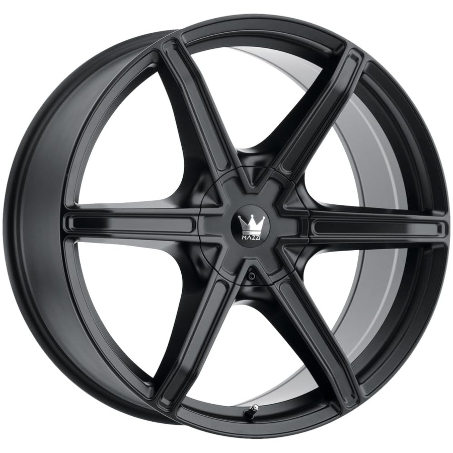 Mazzi Wheels 371 Matte Black 371-8837MB Stilts 18X8 6-135/6-139.7 20mm 106mm