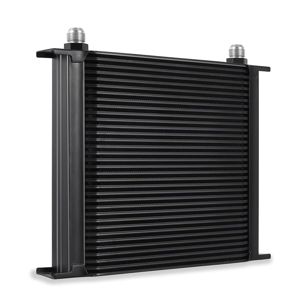 34-Row Mishimoto Universal Oil Cooler, Black
