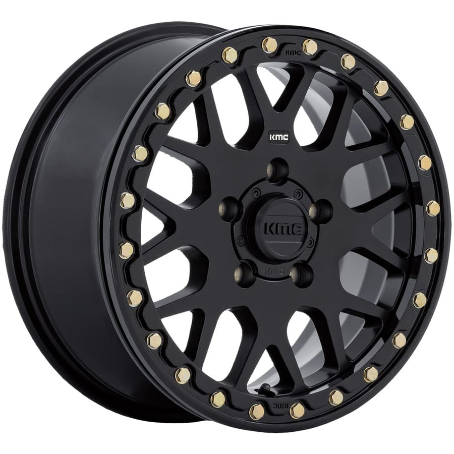 KMC Powersports WHEEL PROS KS235 15X10 5X4.5 S-BLK 00MM - KS23551012700