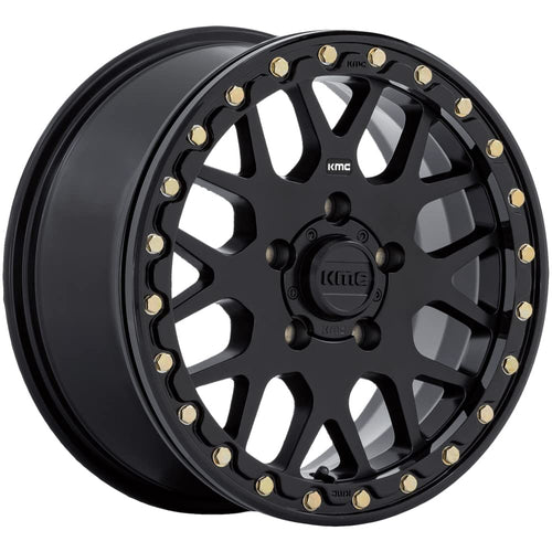 KMC Powersports WHEEL PROS KS235 15X10 5X4.5 S-BLK 00MM - KS23551012700