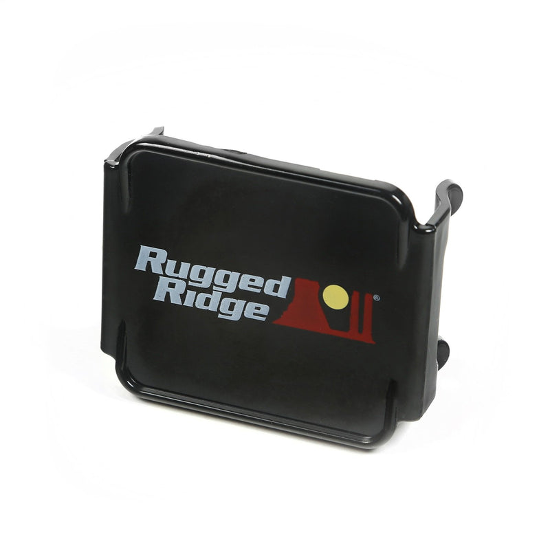 Light Cover, Rugged Ridge 3 Inch, Black | 15210.48