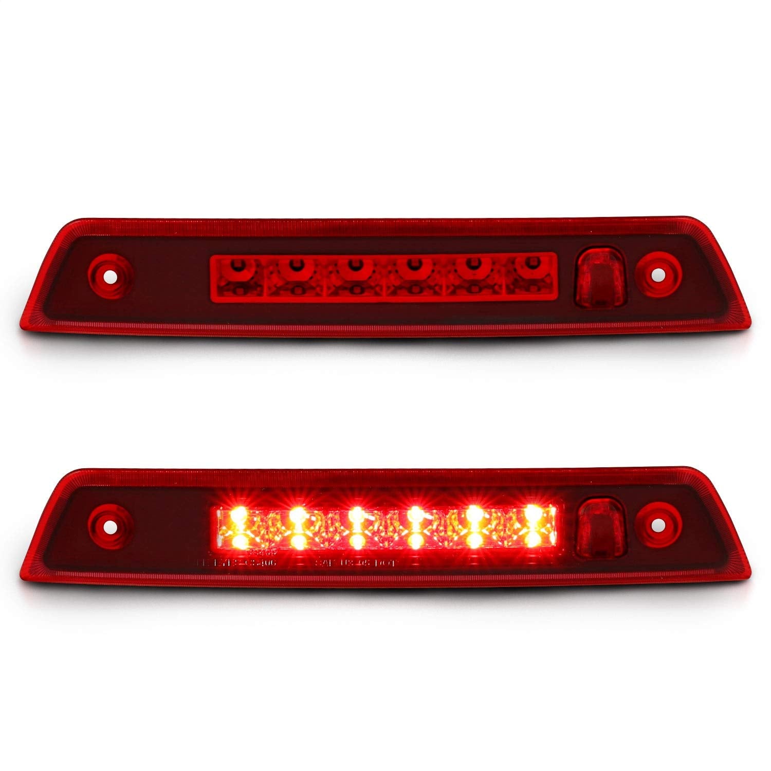 Third Brake Light Assembly Anzo USA LED Red Lens Third Brake Light Assembly