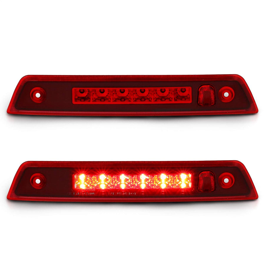 Third Brake Light Assembly Anzo USA LED Red Lens Third Brake Light Assembly