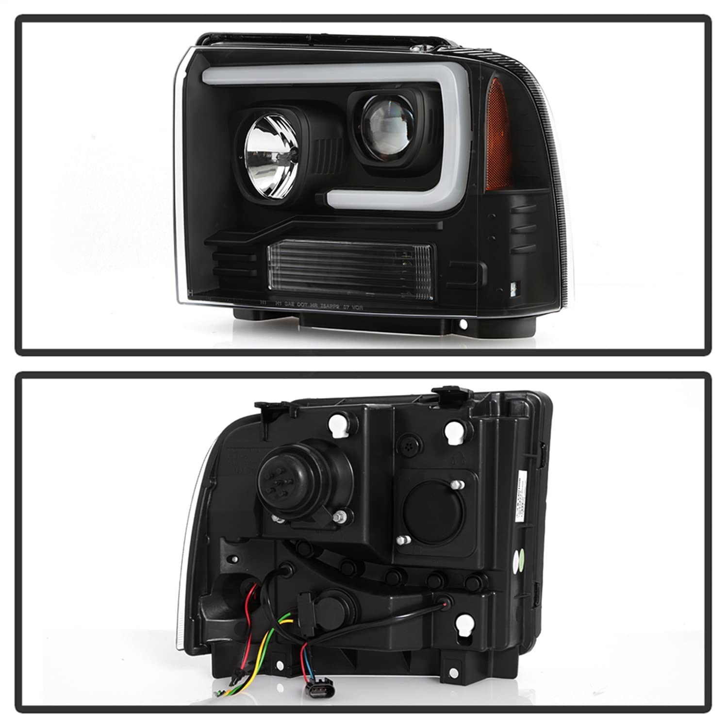 Projector Headlight Spyder Platinum (PRO-YD-FS05V2PL-BK)