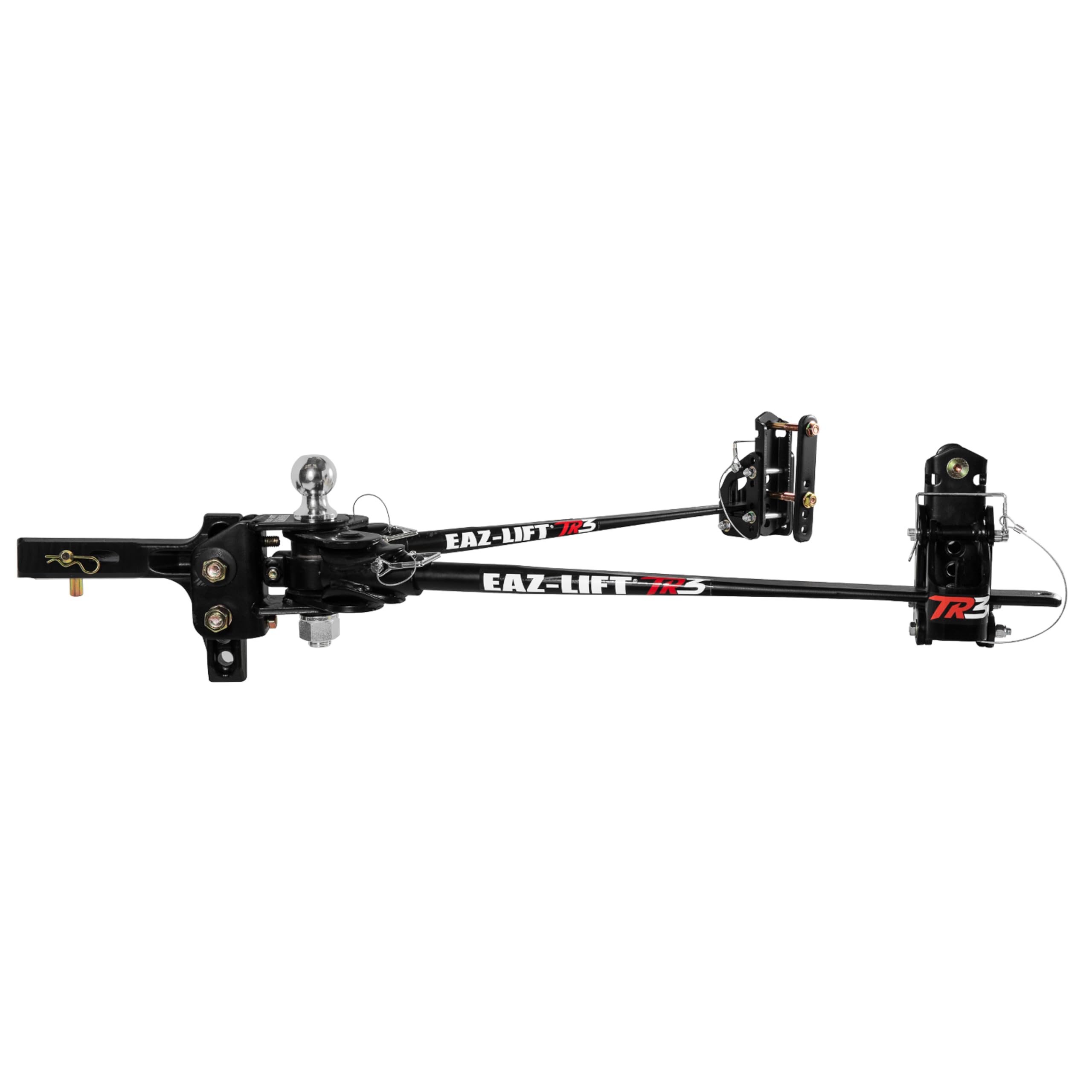 Eaz-Lift Camco TR3 1,000lb Weight Distribution Hitch Kit - Features Adjustable Sway Control & Pre-Installed 2-5/16-inch Hitch Ball - 1,200lb Max Tongue Weight Rating (48900)