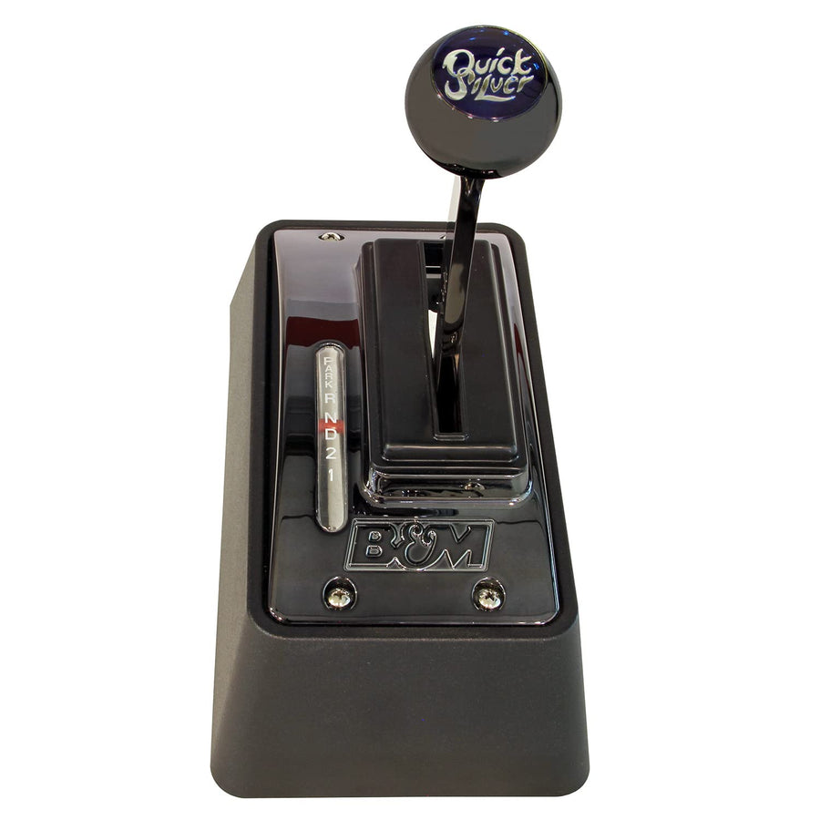 Automatic Ratchet Shifter B&M Racing 81683 - Quicksilver 4 Speed, Black