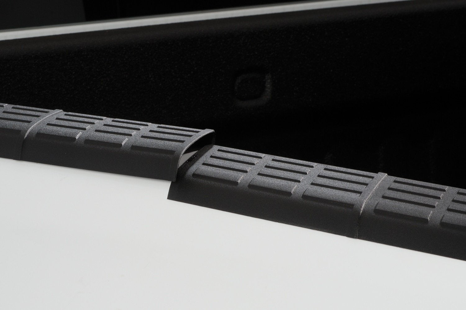 Quad Cap Bed Rail Protectors - Husky Liners | 2007-2013 GMC Sierra 1500 Short Bed 5.8' - Black| 97131, Large, 4 Pcs