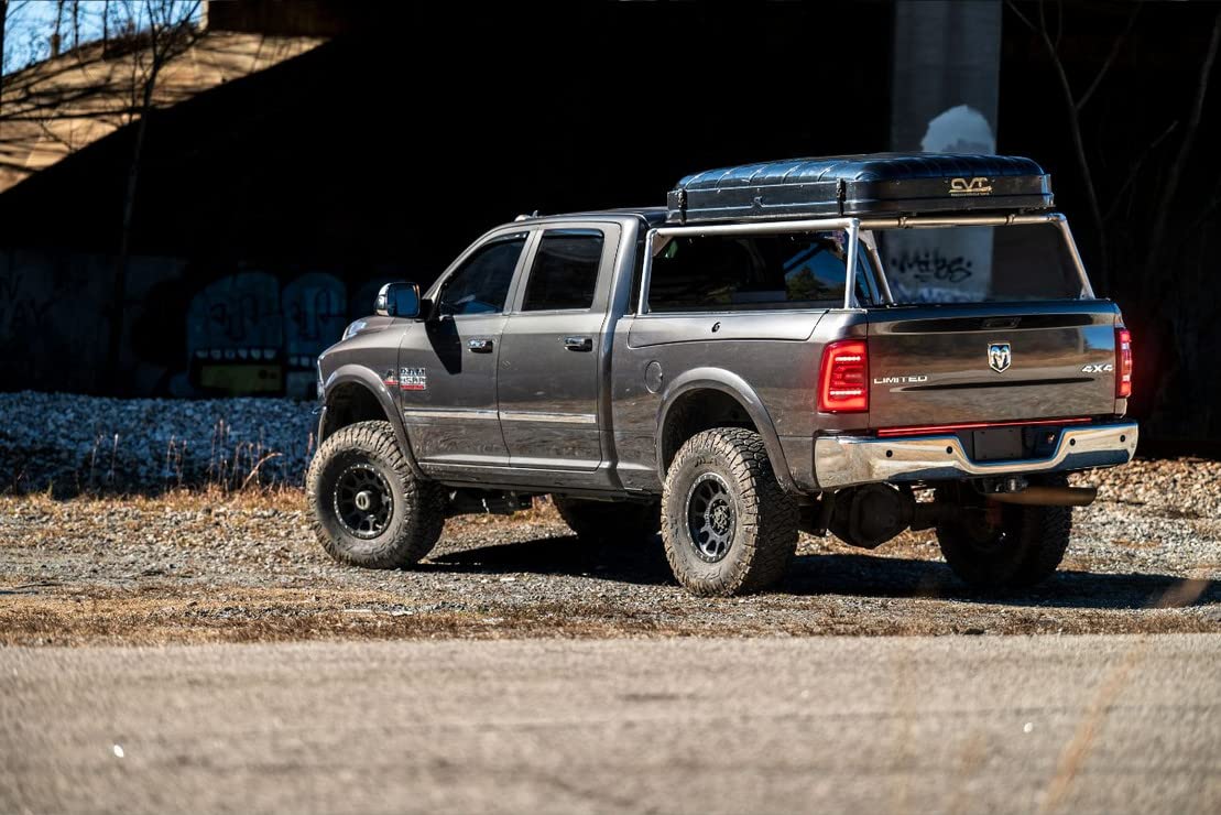 GTR Lighting LED Carbide Taillights Fits Dodge Ram 09-18 Plug and Play Aftermarket Housings (GTR.TL05)