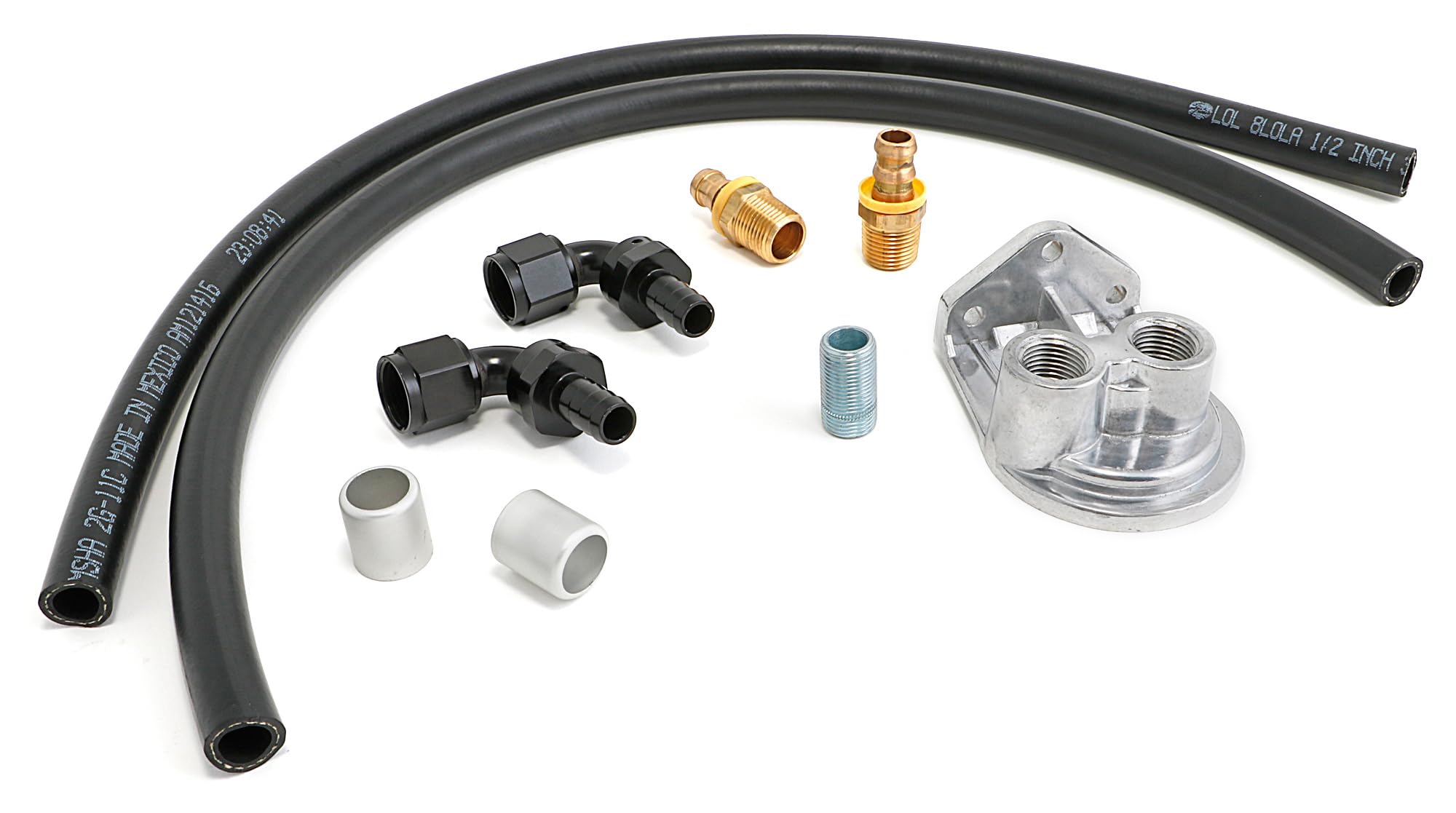 LS & GEN3 TRANS-DAPT PERFORMANCE SINGLE OIL FILTER RELOCATION KIT (1012)