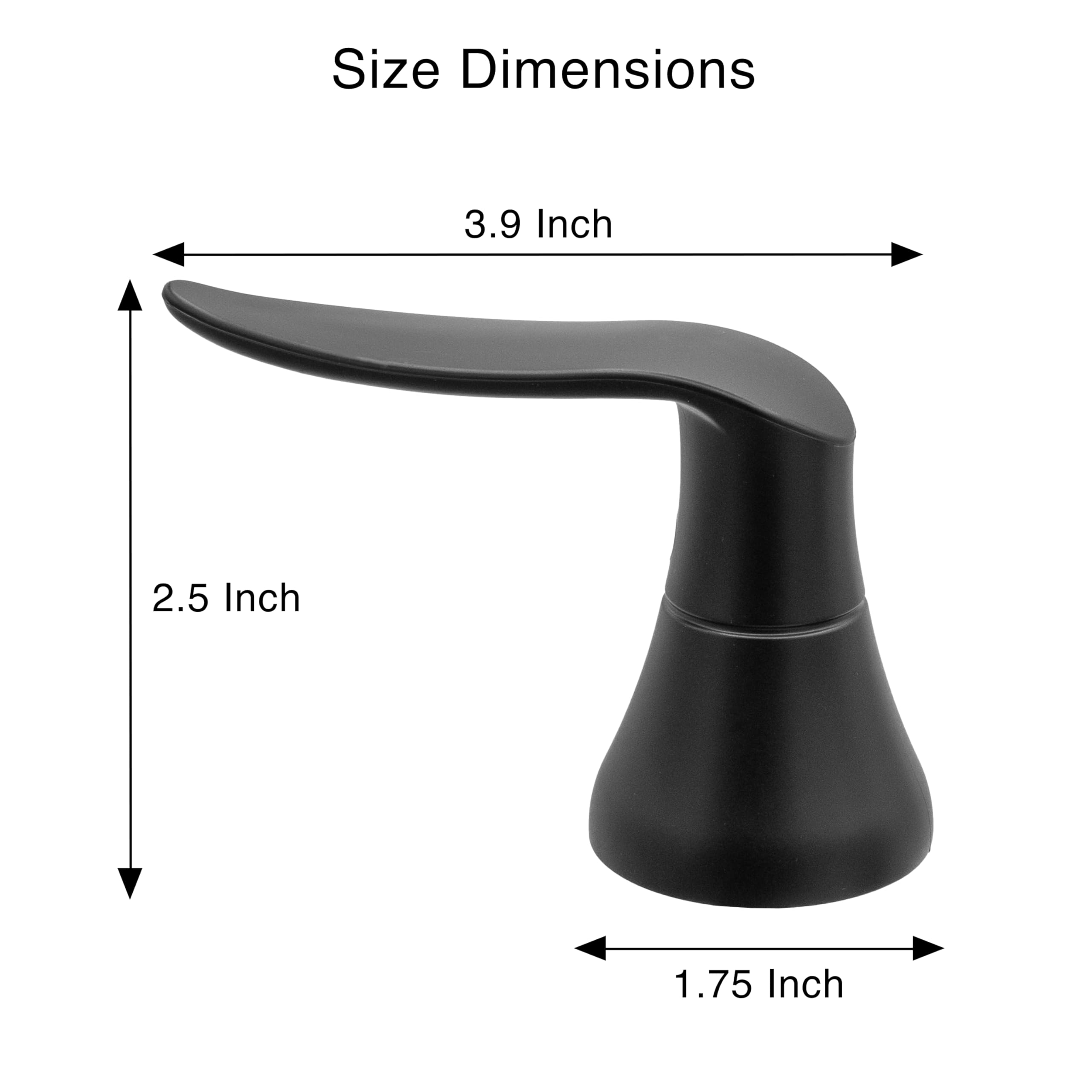 Dura Faucet Lever Handles Elegant Style (Brushed Satin Nickel)