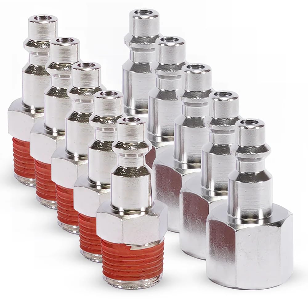 Studs Quick Connect 3/8" M (5) & F (5) - 10PCS