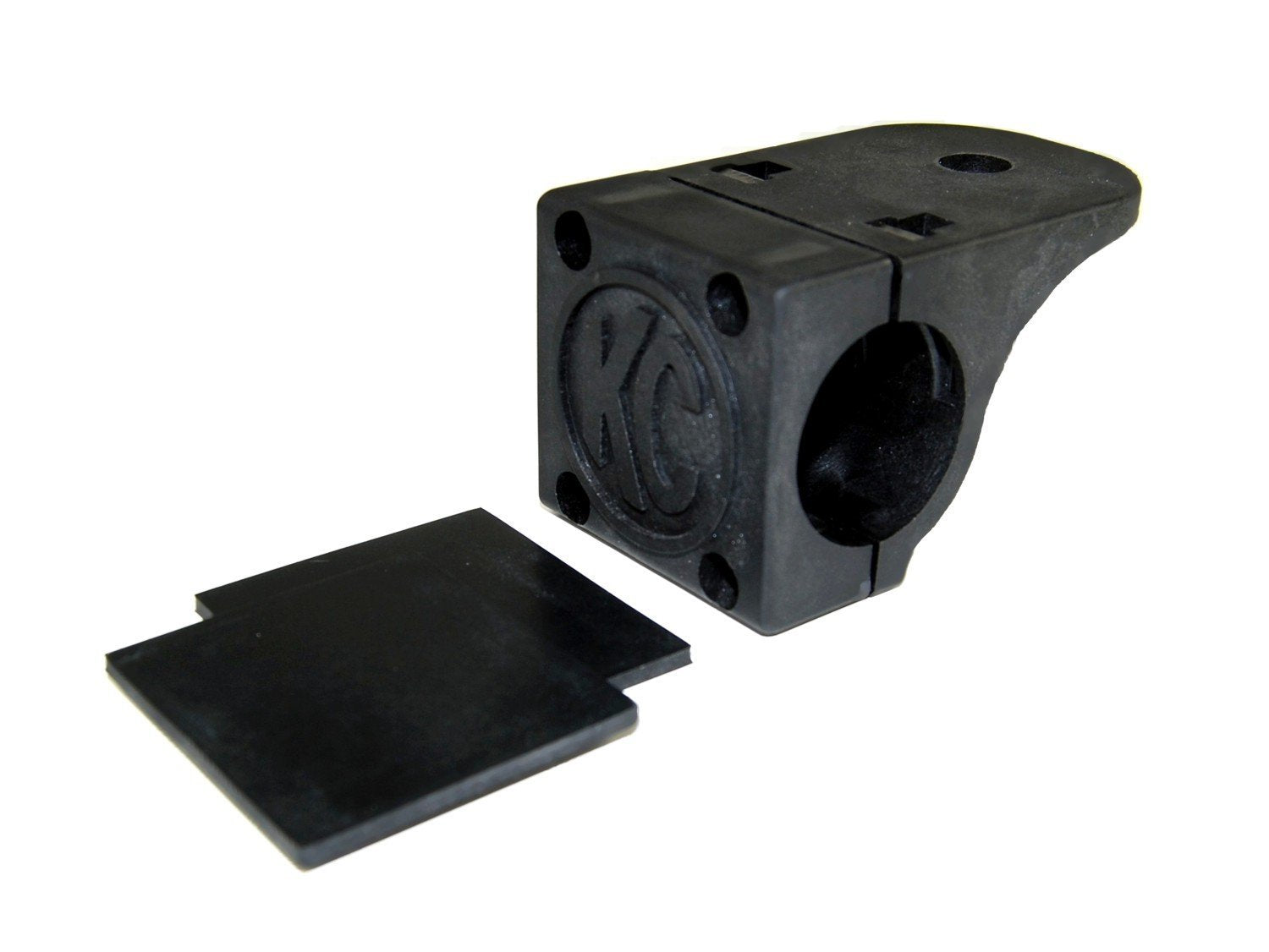 KC HiLiTES Tube Clamp Light Mount Bracket for 1.25"-1.5" Diameter Round Light Bars and Roof Racks - Single 7301