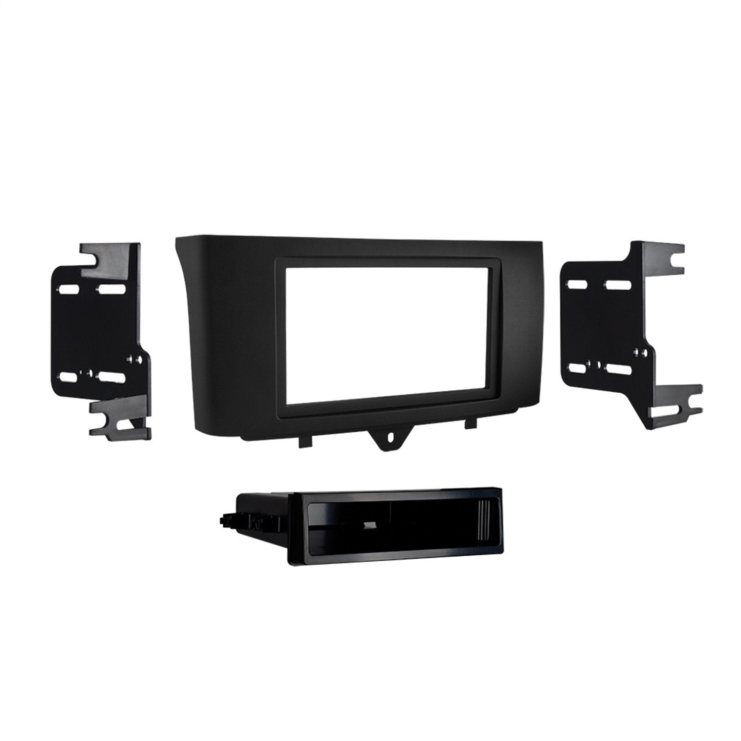 Metra 99-8720B for 2011- Smart for Two Double DIN or Single DIN with Pocket (Matte Black)