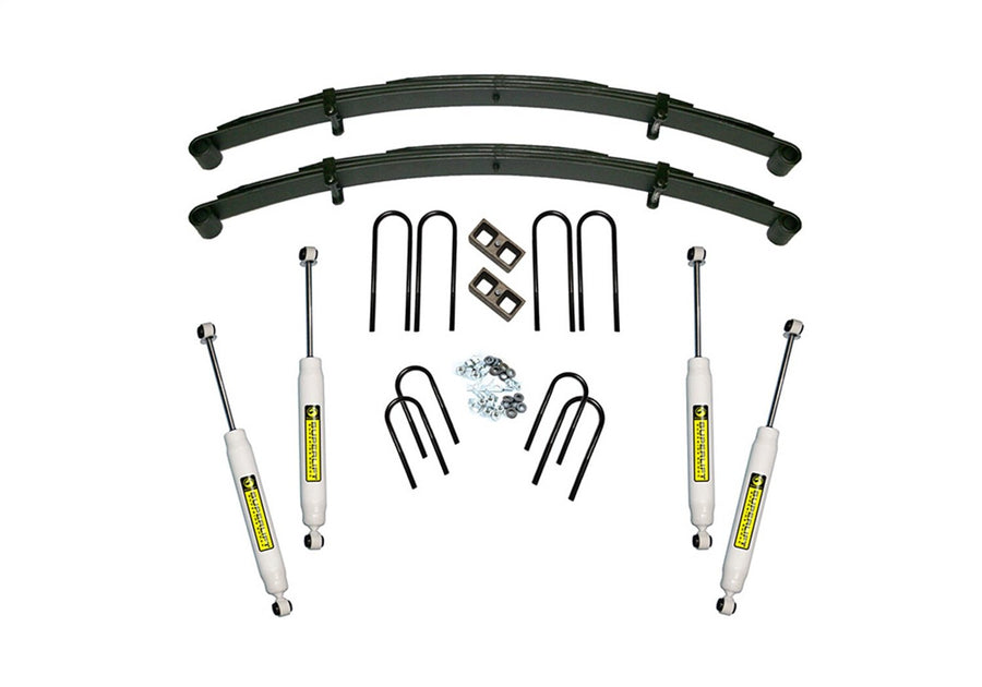 SUPERLIFT SUSPENSION RealTruck 4" Lift Kit for Chevy/GMC K-Series | Complete Lift Kit with Front & Rear Shadow Series Shocks | K436 | Fits 1973-1991 Chevrolet K20 / GMC K25 4WD