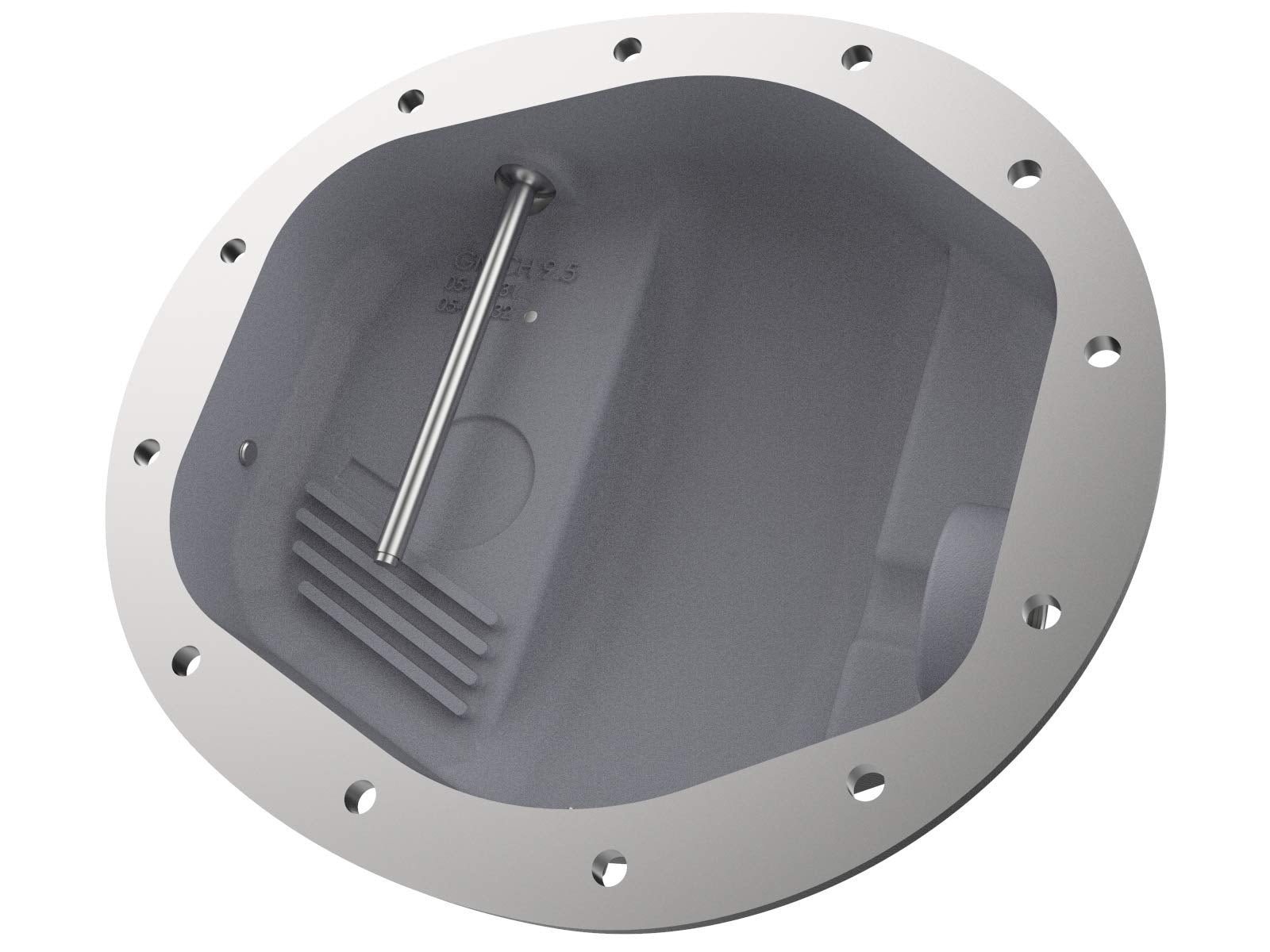 Pro Series aFe POWER Rear Differential Cover Black w/Machined Fins - #46-71140B - GM Gas Trucks/SUV's 19-24 (GMCH 9.5)
