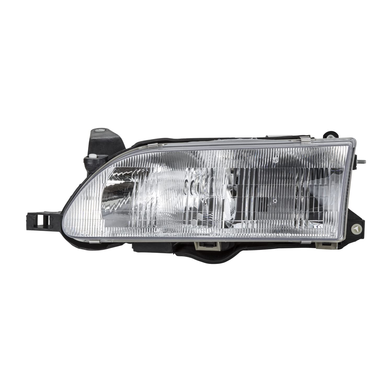 Left TYC Headlight Assembly Compatible with 1993-1997 Toyota Corolla