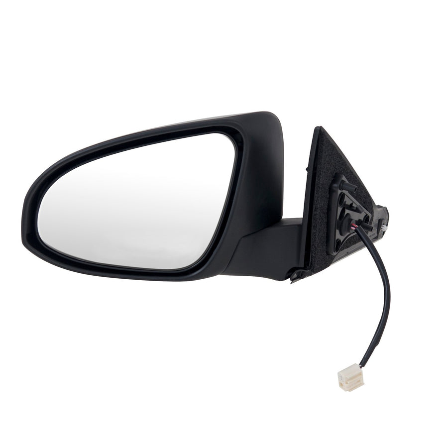 70674T Fit System - Driver Side Mirror for Toyota Camry, Camry Hybrid, Textured Black w/PTM Cover, Foldaway, Heated Power, Driver Side