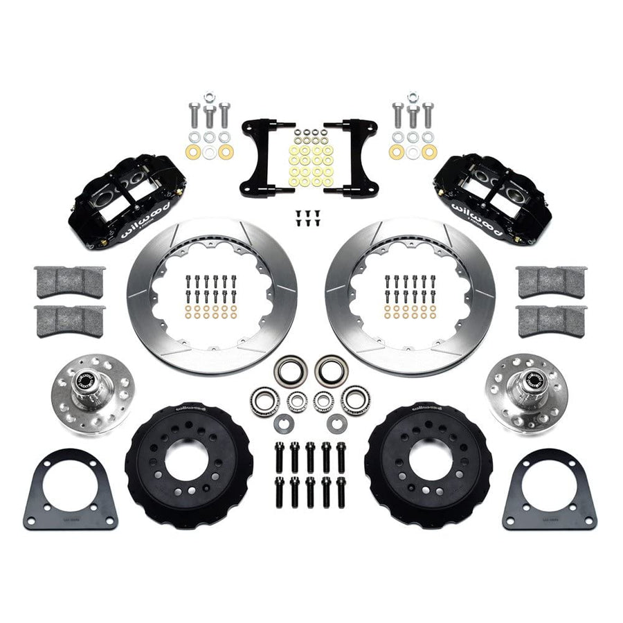 Front Hub Kit FNSL6R, 12.88", Drill, Pol