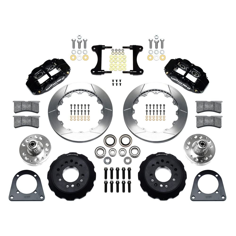 Front Hub Kit FNSL6R, 12.88", Drill, Pol