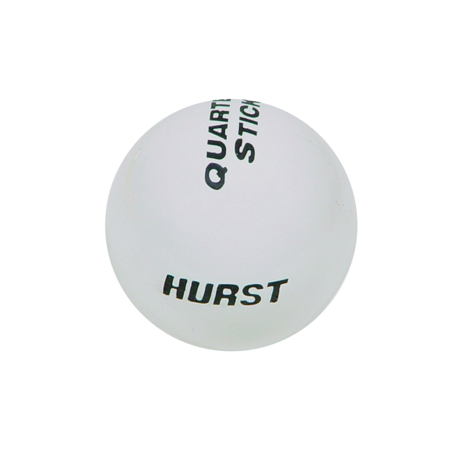 Quarter Stick Hurst 1631036 Replacement Shifter Knob White