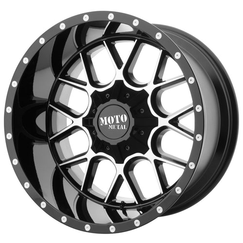 MO986 Moto Metal 22X10 6X135/5.5 G-BLK MACH 12MM - MO98622067312