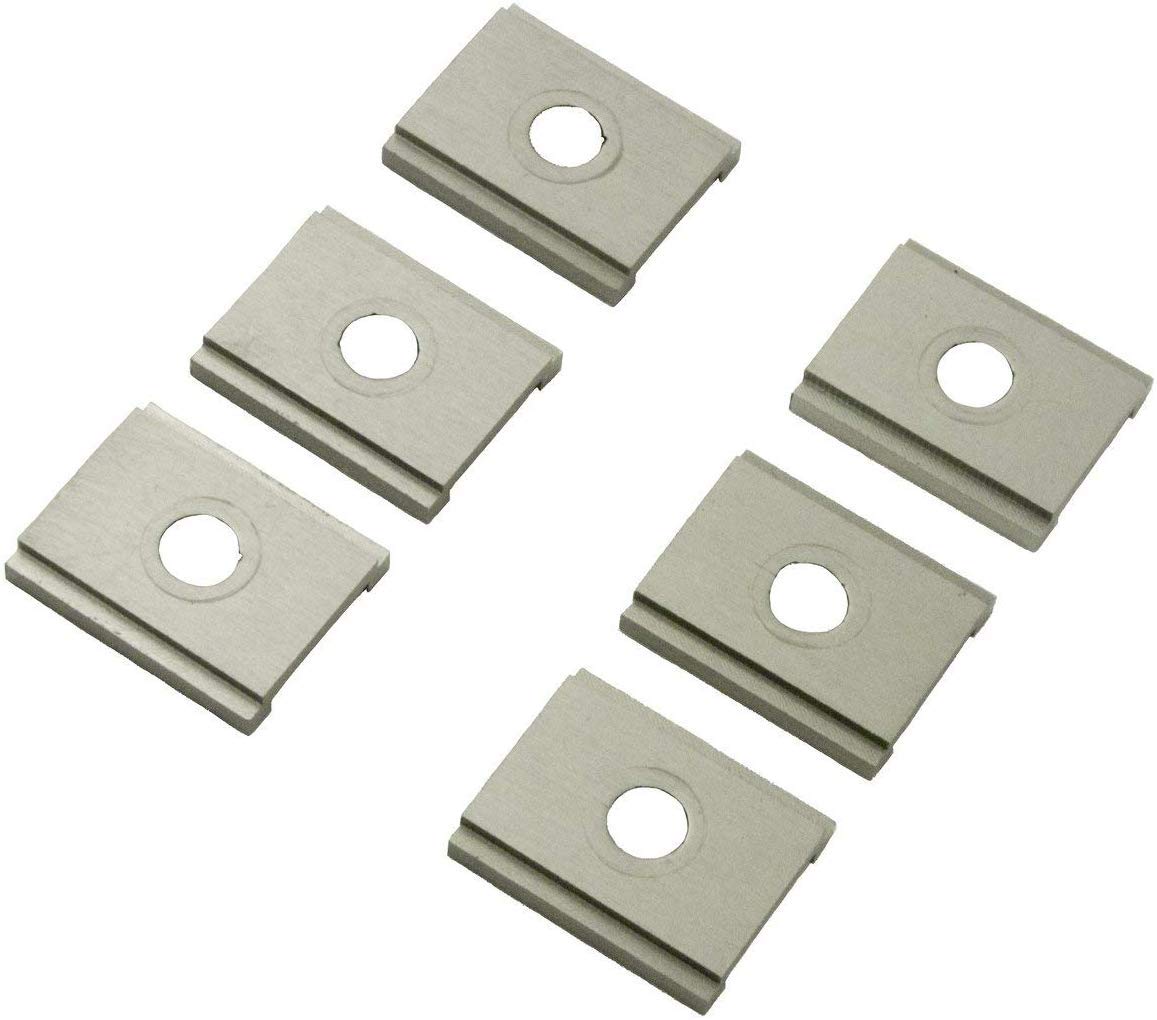 FeelFree YakAttack UniTrack Adapter – 6 Pack | 1/2" MightyBolt & T-Bolt Compatibility | Works with RAM & Scotty Accessories | for FeelFree, Jonny Boats, Seastream, 3 Waters Kayaks | Made in USA