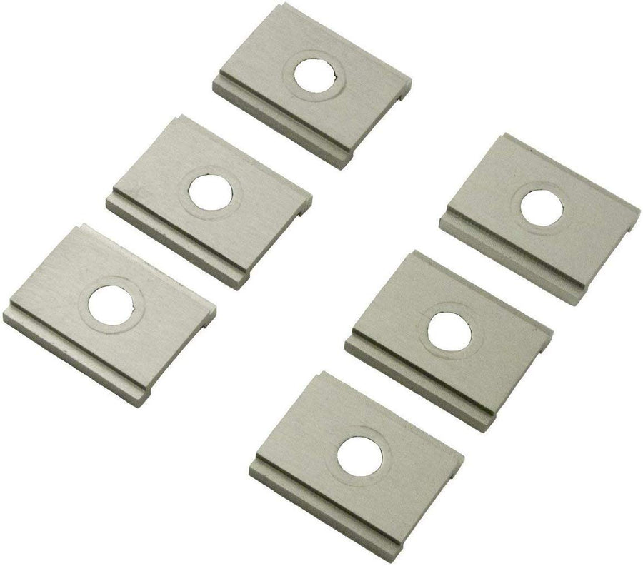 FeelFree YakAttack UniTrack Adapter – 6 Pack | 1/2" MightyBolt & T-Bolt Compatibility | Works with RAM & Scotty Accessories | for FeelFree, Jonny Boats, Seastream, 3 Waters Kayaks | Made in USA