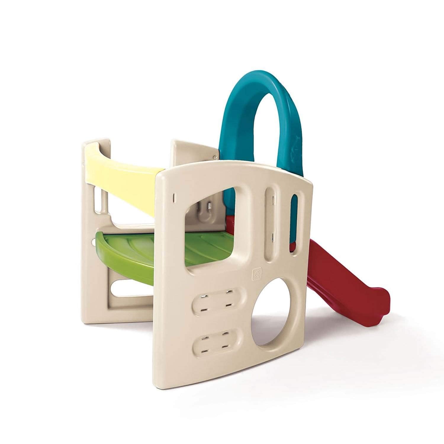 Panda Climber Step2 | Outdoor Toddler Activity Playset, Tan/Red/Yellow/Blue