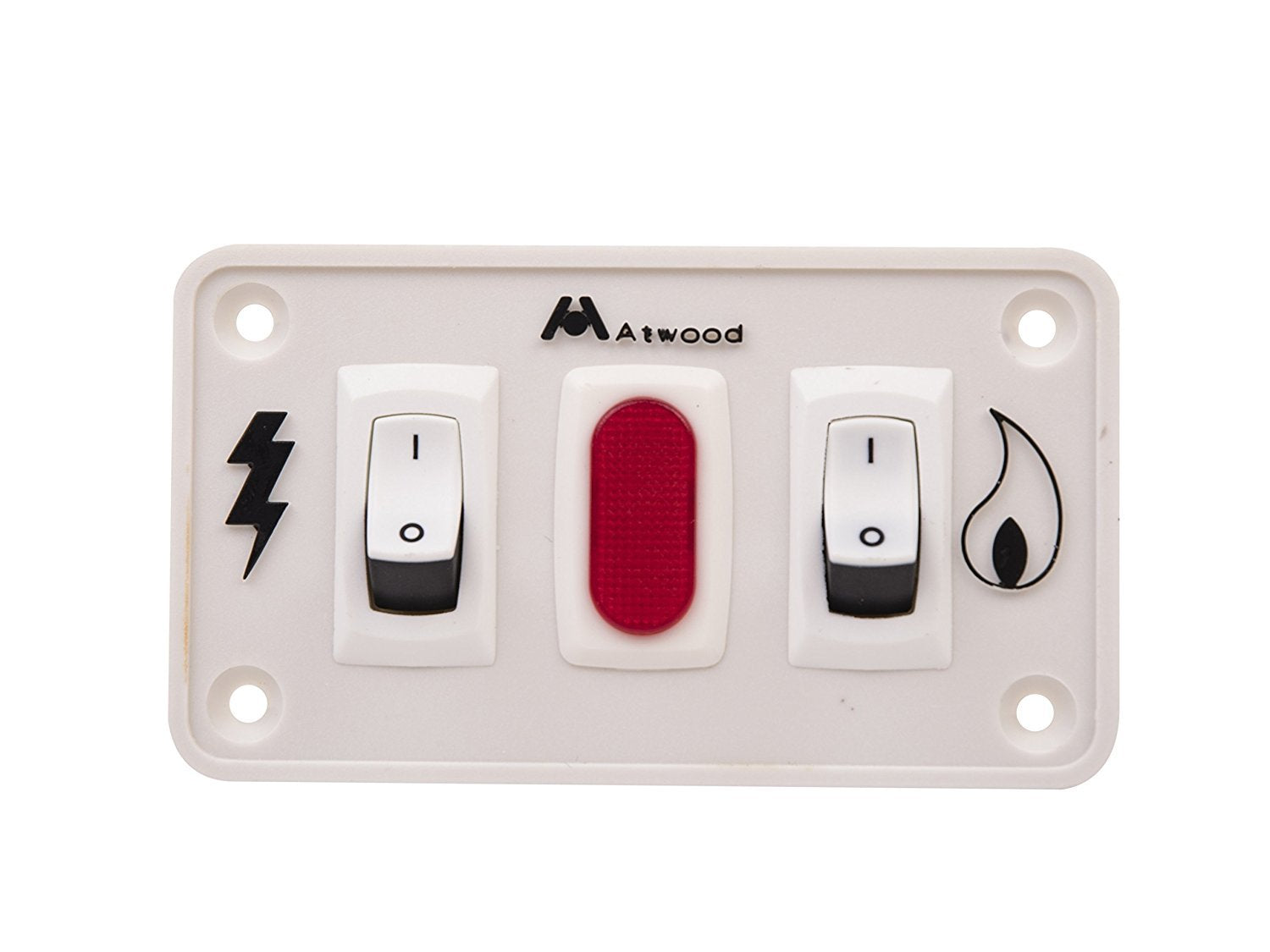 Dual Panel Atwood 91230 Switch Kit White