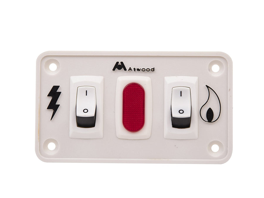 Dual Panel Atwood 91230 Switch Kit White