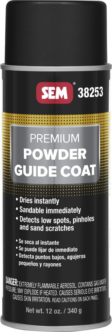Premium Powder Guide Coat SEM 38253, 12 oz.