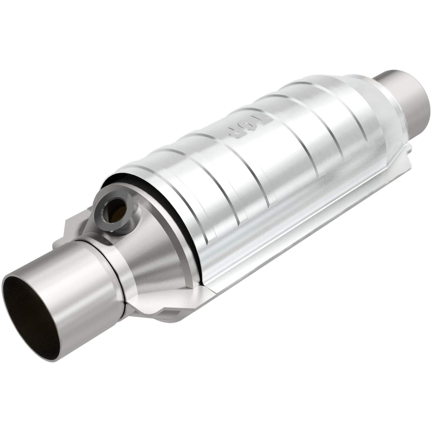 MagnaFlow 408035 Catalytic Converter: 2.25"/2.25" Inlet/Outlet, California Grade, Universal Fit (CARB Compliant)