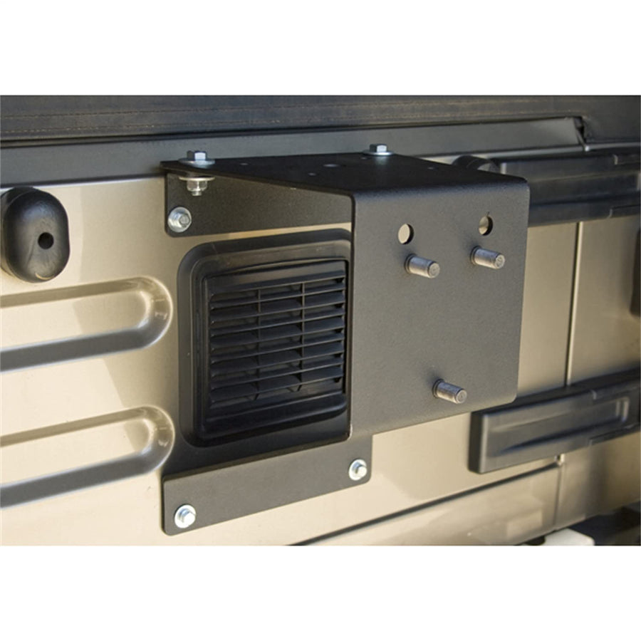 Rugged Ridge Tire Carrier Spare Mount | Black, Heavy Duty, Mounts up to a 35" Tire | 11585.01 | Fits 1987-2006 Jeep Wrangler YJ/TJ