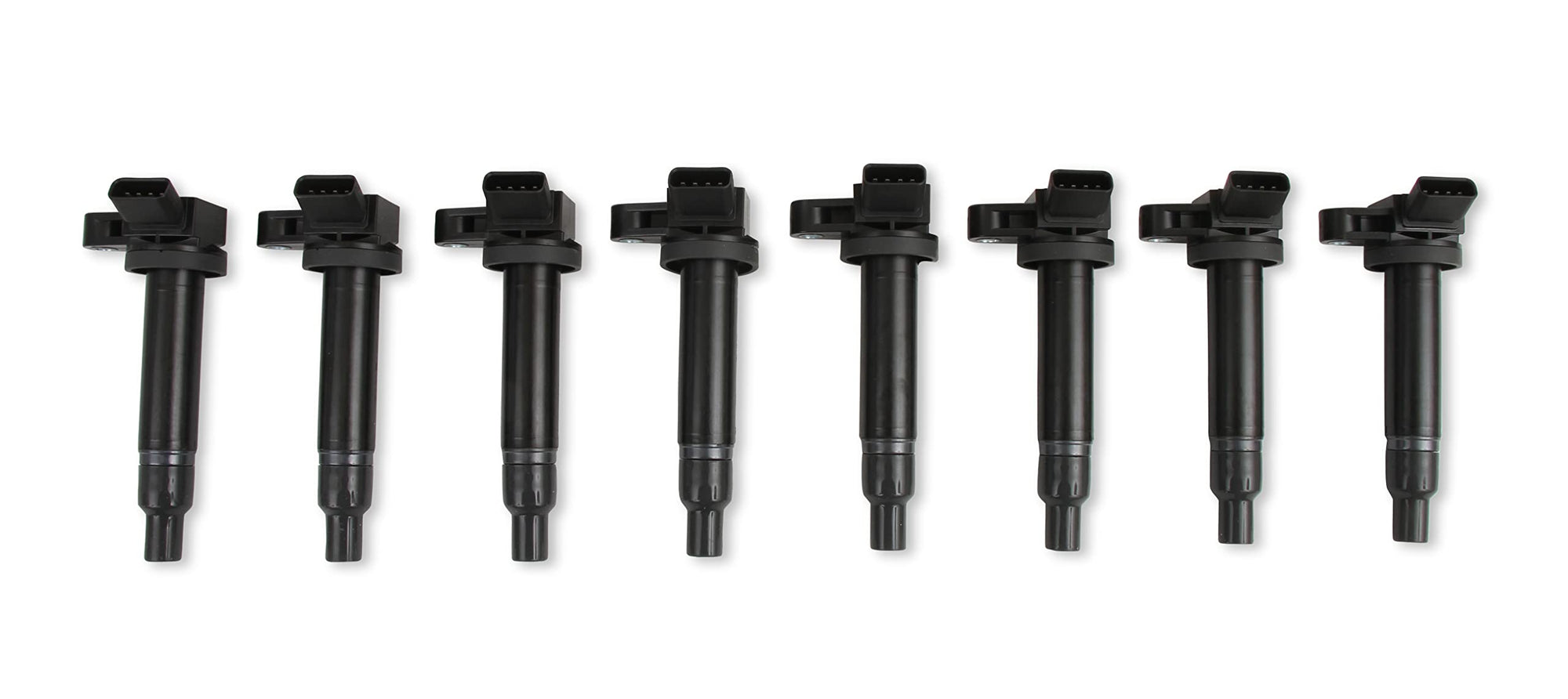 140083K-8 ACCEL Ignition Coils - 8-Pack, Black