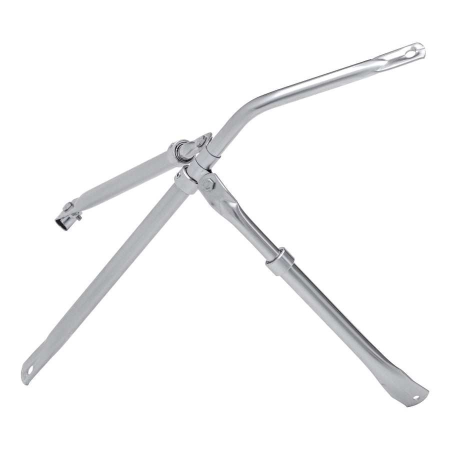Cabover-Mount Retrac 604671 Stainless Steel Convex Safety Mirror Mounting Assembly, Universal Driver or Passenger Side