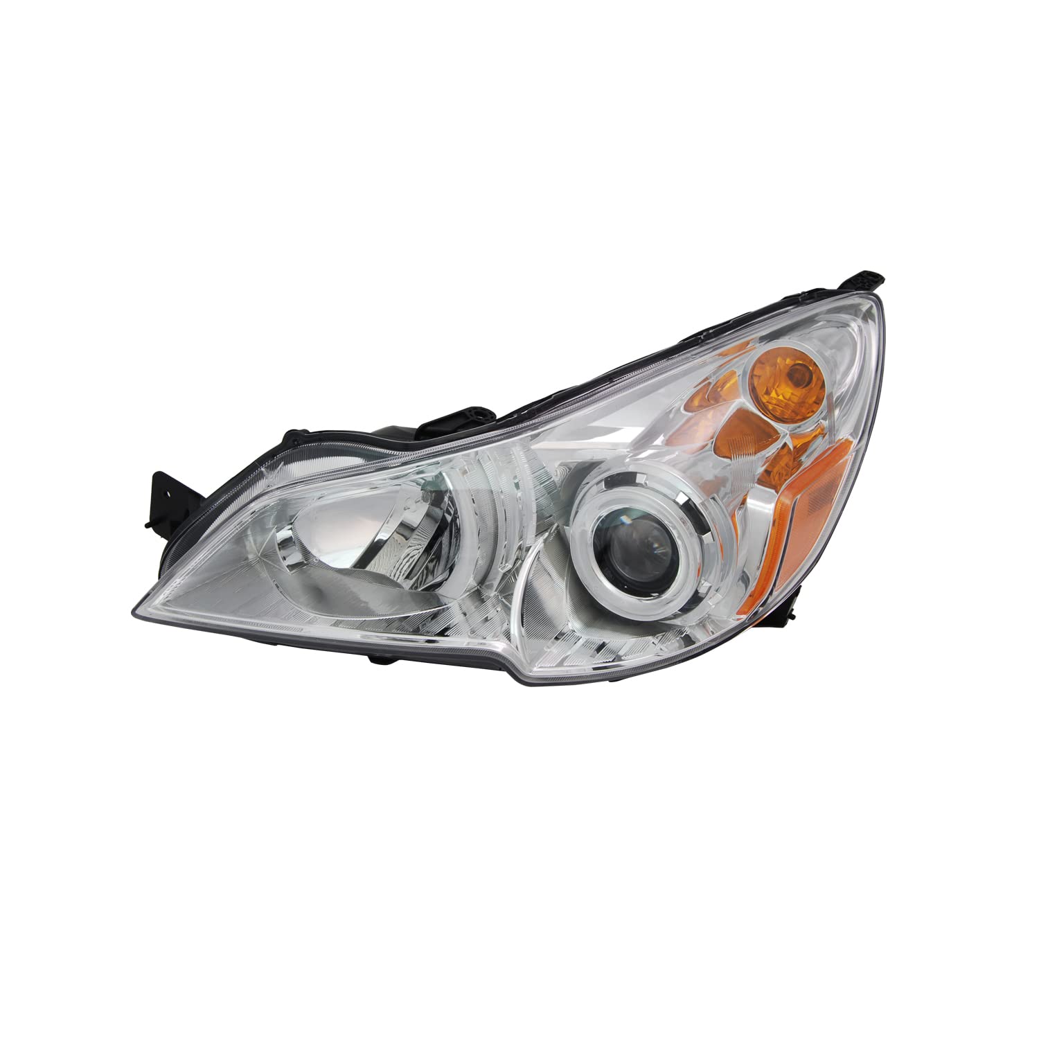 Left TYC Headlight Assembly Compatible with 2010-2012 Subaru Legacy