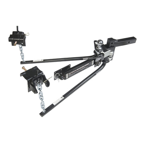 Round Bar Weight Distribution Hitch Package Husky Towing 31986 - 600 lb. Tongue Weight Capacity