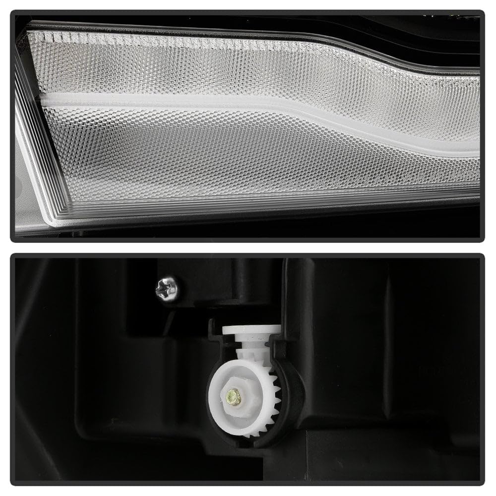 Dodge Ram 1500 Spyder (POE) 19-22 Black Bezel Full LED w/DRL Headlight - OE Left CH2502332
