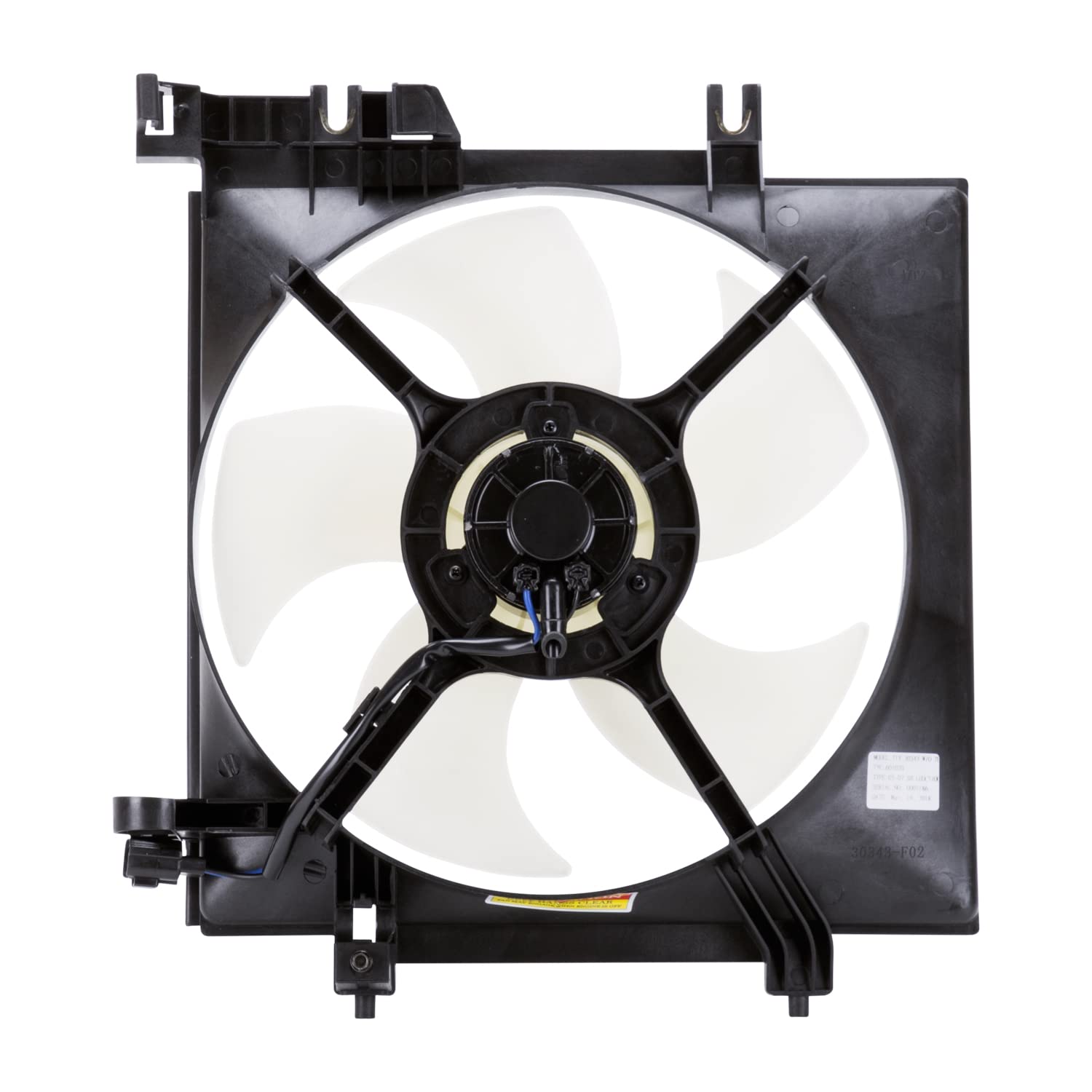 Cooling Fan Assembly TYC 601070 Compatible with 2005-2014 Subaru Legacy, Black