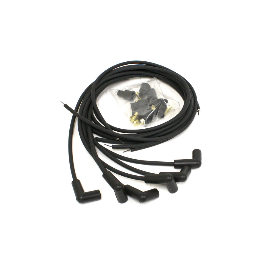 Flame-Thrower Pertronix 706190 Black Universal 90 Degree 6 Cylinder Spark Plug Wire
