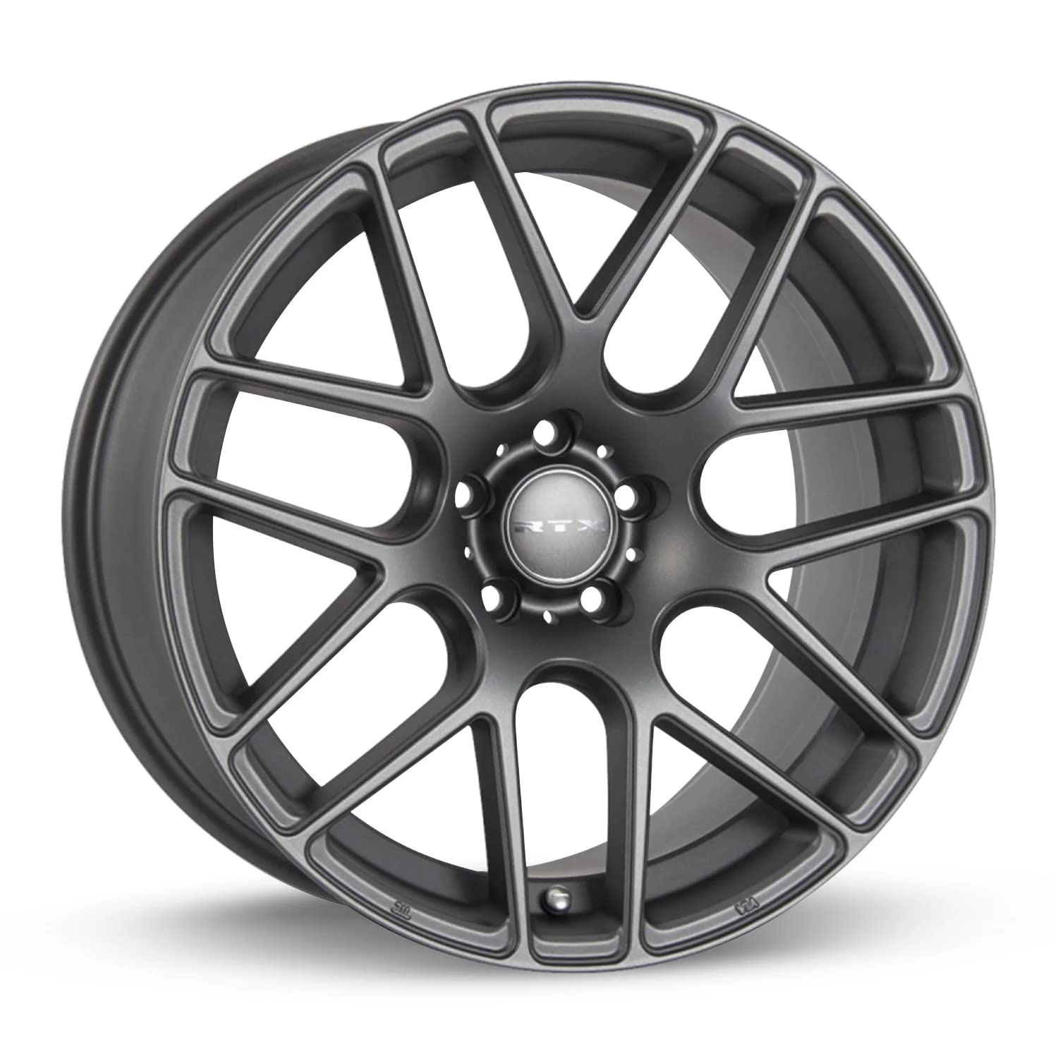 Custom RTX Wheel - 17x7.5, 38 Offset, 5x114.3 Bolt Pattern, 70.3mm Hub - Matte Gunmetal Rim
