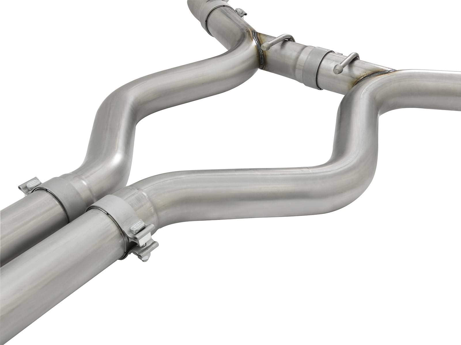 Mach Force-Xp aFe Power 49-33087-P Cat-Back Exhaust System with Resonator - Polished Tip, 1 Pack