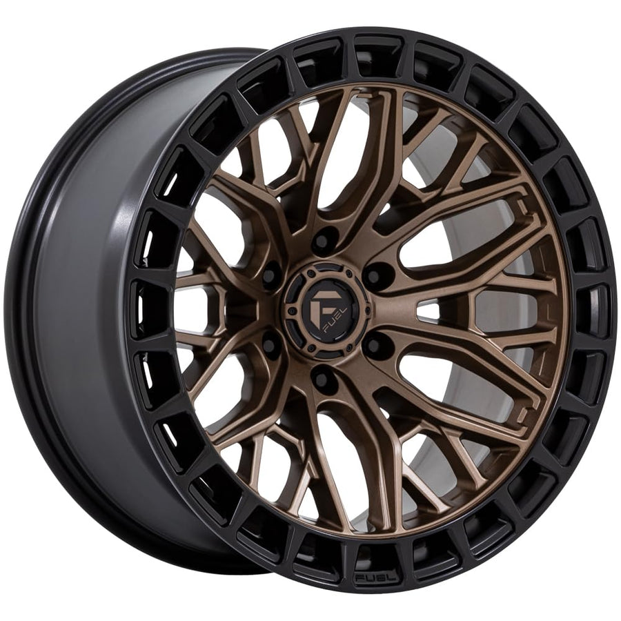 FUEL OFF-ROAD 17X9 FC869 SIGMA, 6X5.5, 5.04, 1mm MATTE BRONZE W/ MATTE BLACK LIP - FC869ZB17906801