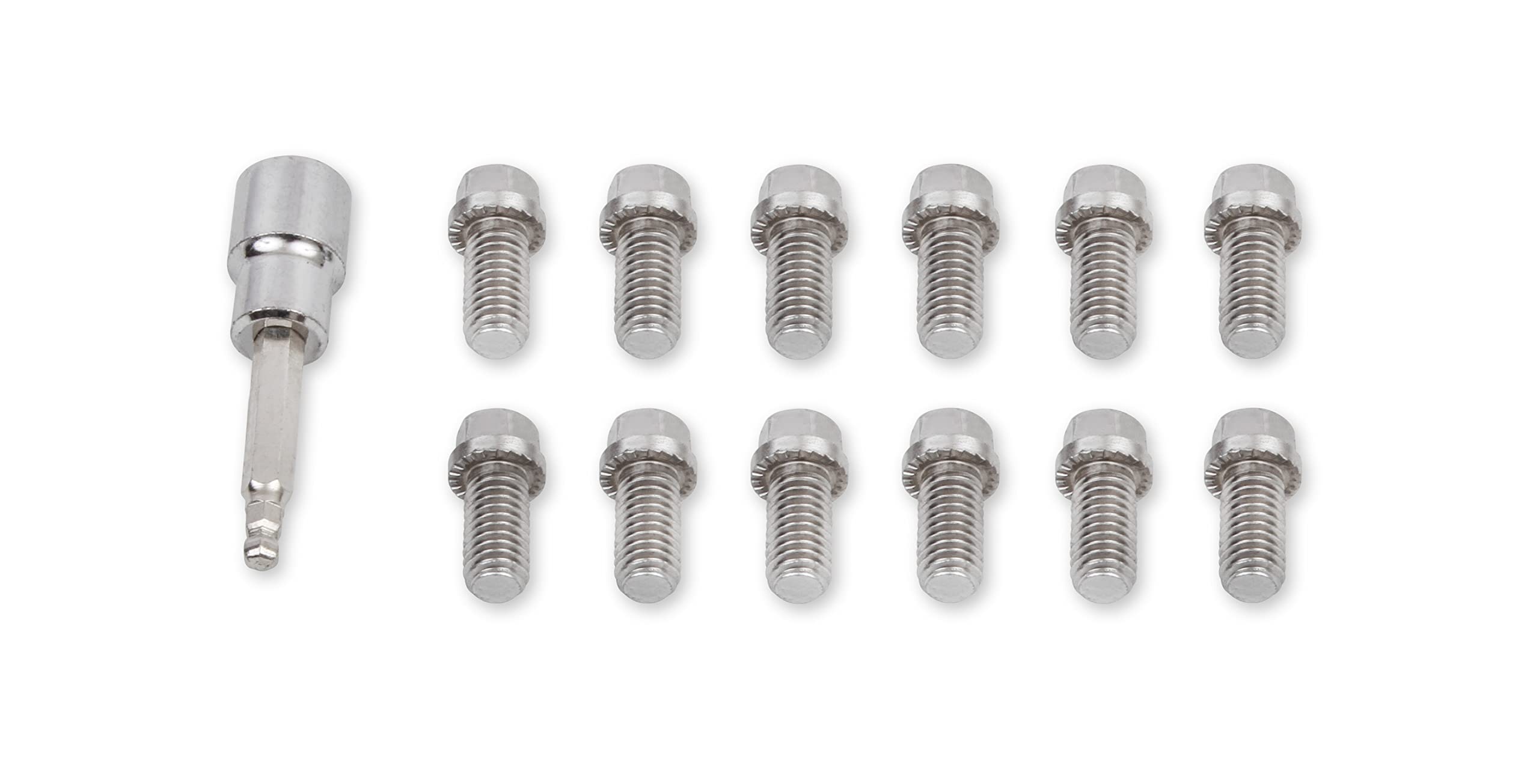 Headlock Locking Mr. Gasket 2230G Header Bolt, (Set of 12)