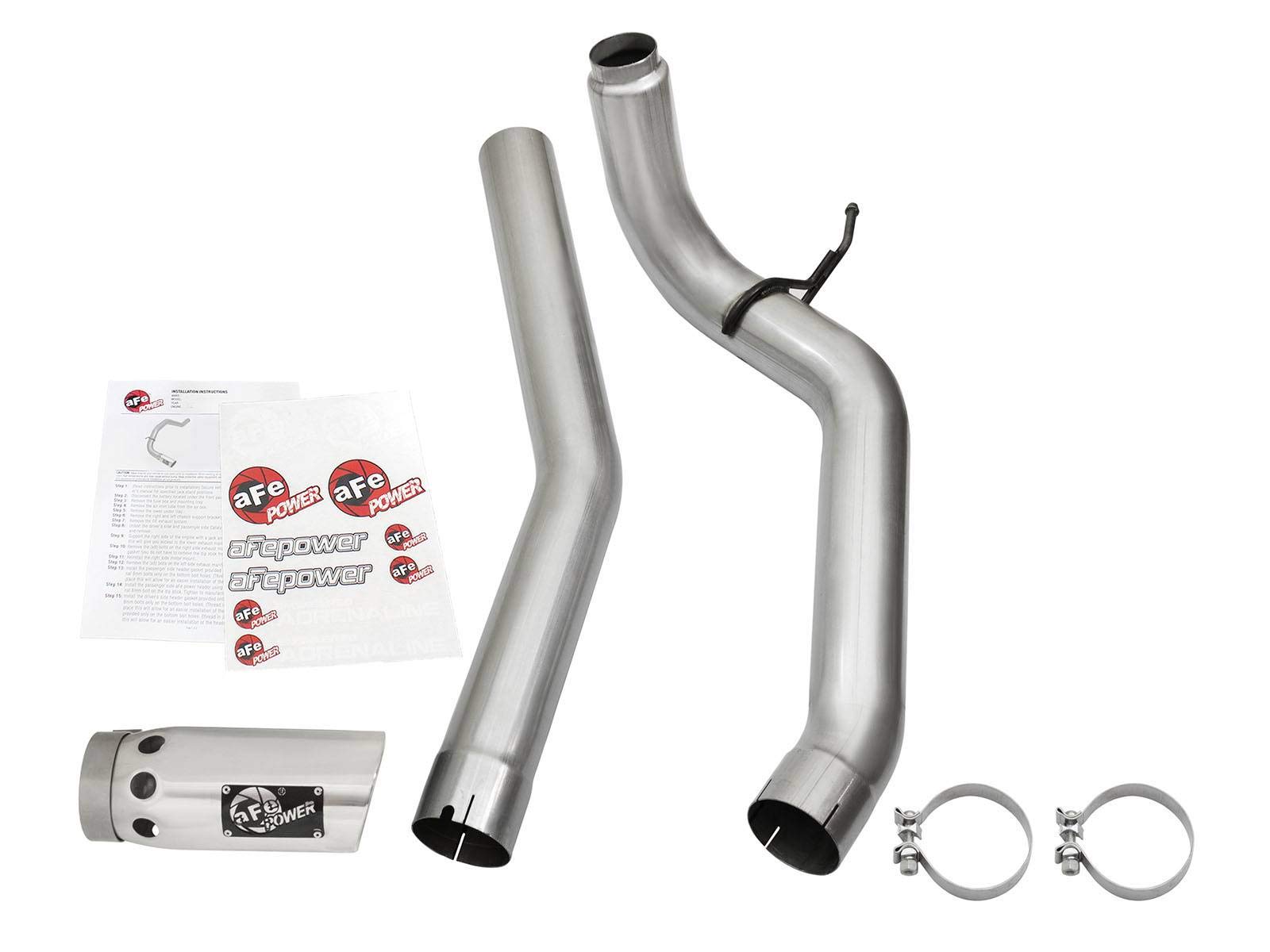 Performance Exhaust System aFe Power 49-46113-P LARGE BORE (for Titan XD)