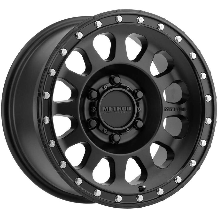 Black Method Race Wheels 315 Wheel with Matte (20 x 10. inches /6 x 5 mm, -18 mm Offset)
