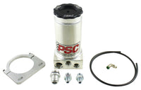 PSC Motor Sports Power Steering Pump Reservoir Gen IV SR146-6-10 8.25 in. w/Clamp Number 6 Return And Number 10 Feed