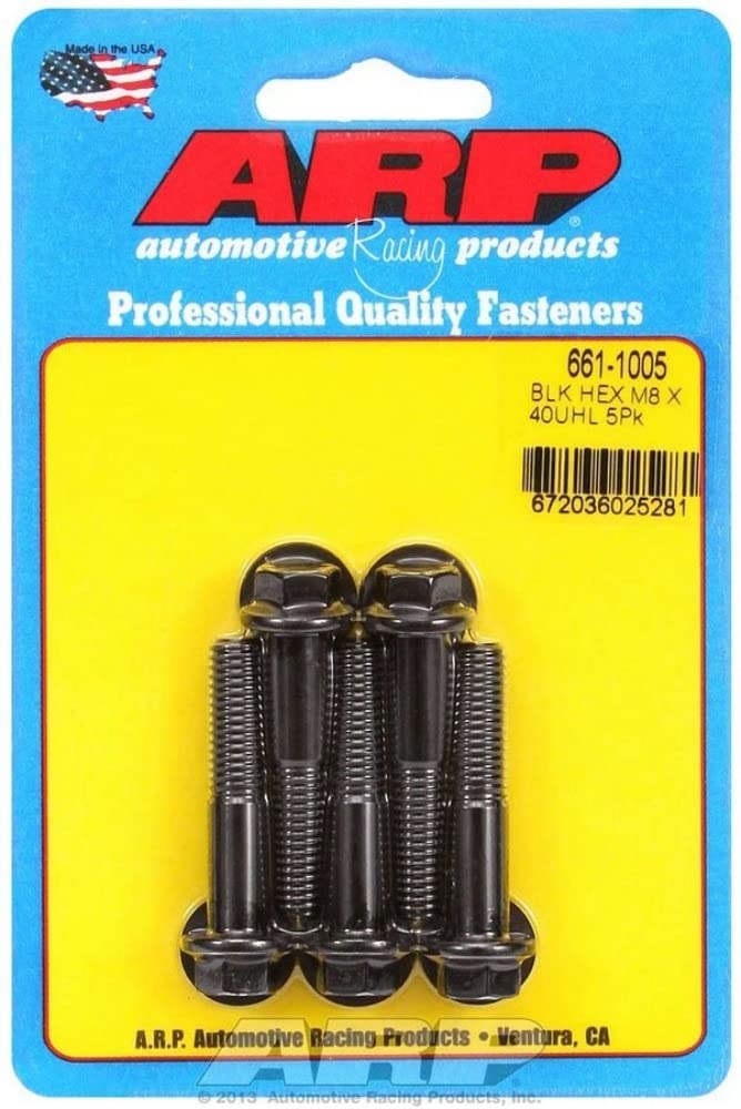 Bolt Kit ARP 8mm x 1.25 x 40mm 6pt (5pk)